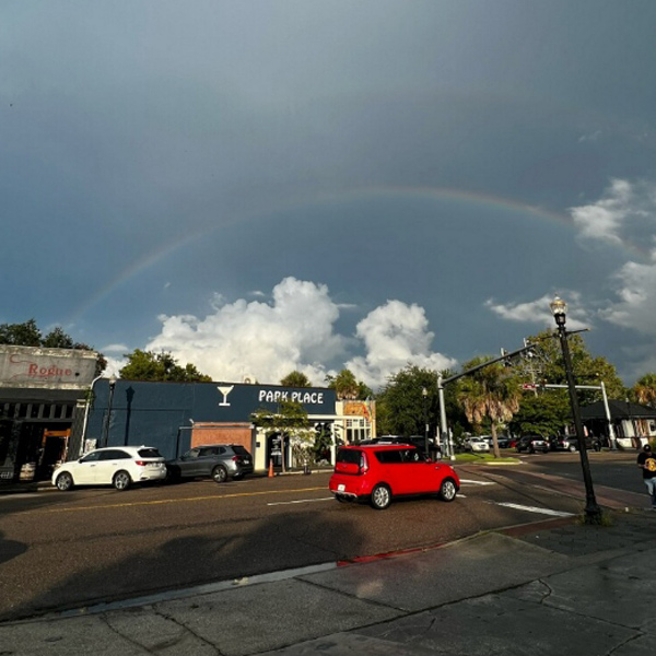 Double Rainbow Over Park Place